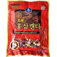 Korean Red Ginseng Candy, Korean Red Ginseng Extract Candy Snack, Size : 200g (Gram)