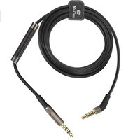 Mr Rex 3.5mm Aux Cable with Mic and Remote for Android Phone, 5ft Auxiliary Wire Compatible for Headphones, Laptop, Smartphone, Tablet (4 feet, 1-Pack)