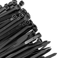 Pro Tie B11SD100 11.8-Inch Standard Duty Cable Tie, UV Black Nylon, 100-Pack