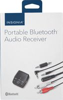 Insignia Portable Bluetooth Audio Receiver, Model: NS-MBTK35, Black