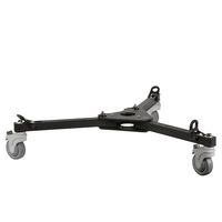 Ikan E-Image Video Camera Pedestal Dolly for Heavy Duty Tripods, Black (EI-7005) (Renewed)