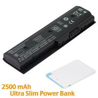 BattpitTM Laptop/Notebook Battery Replacement for HP Envy M4-1015DX (4400mAh / 48Wh) with 2500mAh Power Bank/External Battery for Micro USB & USB Type C.