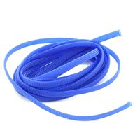 Othmro 3mx6mm Royal Blue PET Cable Wire Wrap Braided Expandable Sleeving Cable High Temperature Electrical Wire Sleeve