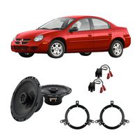 Compatible with Dodge Neon 2002-2006 Front Door Factory Replacement Speaker Harmony HA-R65 Speakers