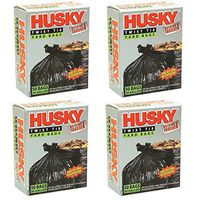 Husky HK39WC050B 39-Gallon Twist Tie Yard Bags, 50 Count (Pack of 4)