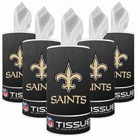 NFL New Orleans Saints Accessories Party Supplies & Party Decorations Tissue Cups 5-Pack