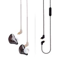 BASN Bsinger Lux in Ear Monitor Headphone Universal Fit Noise Cancelling Earphone for Musician Singer Band Studio Audiophile