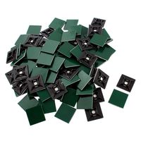 uxcell Square Self-Adhesive 5.5mm Cable Tie Mount Bases, 100pcs