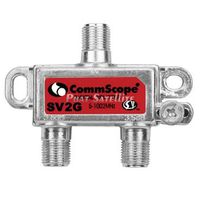 25 Piece SV-2G 2-Way Professional Grade High Quality 5-1002Mhz Corrosion Resistant Plating RG6 RG7 RG8 RG59 RG8 RG11 Coaxial Cable Digital Splitter for Charter Time Warner COX Comcast HDTV