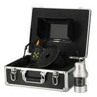 Lixada Fish Finder Underwater Fishing Camera 7inch LCD Monitor 1000TVL HD DVR 18 LEDs 360 Degree Rotating Camera (20m/50m/100m Cable)