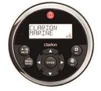 Clarion MW1 Watertight Black Face with Stainless Steel Bezel Remote with LCD Display for 2009 Marine Source Units