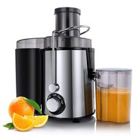 Sagnart Centrifugal Juicer Machines, Juice Extractor for Whole Fruit and Vegetables, BPA-Free, 2 Speed and Overheat overload protection, Anti-drip and Detachable Citrus Juicer, Included Brush