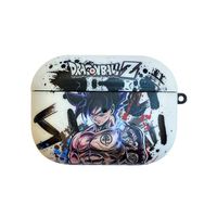 Zzeroe Anime Dragon Ball Z Earbud Case, Shockproof Wireless Headphone Charging Case Cover, Compatible with Apple AirPods 3 & Pro(H01)