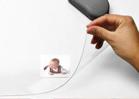 LAMINET Crystal Clear Heavy-Duty Desktop Pads 30 Gauge 0.03 MM 17 Inches x 24 Inches Table Protector Thick Clear Plastic Table Cover - Made in USA!!! - Easy to Clean