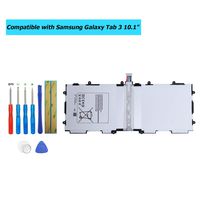 Upplus T4500E Replacement Battery Compatible with Samsung Galaxy Tab 3 10.1,GT-P5200,GT-P5210 with Toolkit