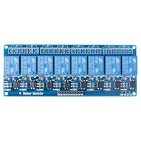 8 Channel DC 5V Relay Module with Optocoupler for Arduino UNO R3 MEGA 2560 1280 DSP ARM PIC AVR STM32 Raspberry Pi