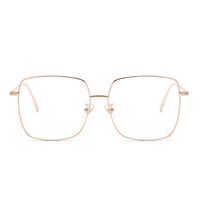 JM Square Blue Light Blocking Glasses for Women Computer Gaming Glasses Reduce Eye Strain Gold