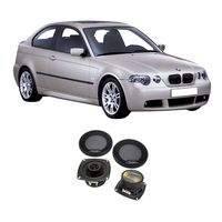 Compatible with BMW 3 Series 1999-2001 Rear Deck Factory Replacement Speaker Harmony HA-R4 Speakers