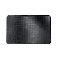 F-blue Rectangular Car Dashboard Mobile Phone Tablet Anti-Slip Mat Heat Resistant Ornaments Place PVC Pad