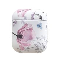 Luxury Oil Painting Flower Protective Cover Luminous Silicone Case for Airpods