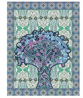 Amrita Sen Blue Tree Spiral Lined Journal 7 x 9