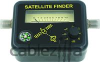 FidgetGear Satellite Finder,Signal Strength Meter, FTA DIRECTV Dish Alignment Compass Analo Type One Size