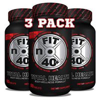 FITn40+ Plus - Total Health - Body Wellness Formula - 60 Tablets 3 Month Supply - 3 pk