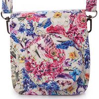 [Instax Mini 90 Camera Case]-Woodmin Groovy PU Leather for Fujifilm Instant Camera Case with Shoulder Strap (Rose)