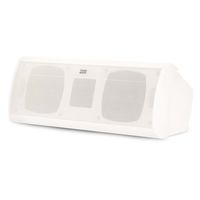 Acoustic Audio AA40CW Indoor Center 3 Way Speaker 500 Watts White Bookshelf