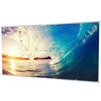 Projector Screen, 100/120 Inch Portable HD 16:9 Projection Screen Diagonal Foldable Indoor Outdoor Movie Screen with PVC Material (100inch Projector Screen, white01)