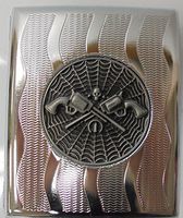 High Shine Polish Cigarette case, fits100s, Holds 20 Cigarettes 3101DP4-1