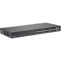Axis Communications Switch - 24 x 10/100/1000 (PoE+) + 2 x Combo Gigabit SFP - PoE+ (370 W)