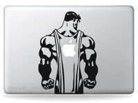 Superman Back- Decal Sticker for MacBook, Air, Pro All Models