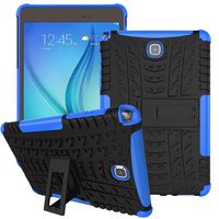 For Samsung accessories,Kshion Hybrid Kickstand Hard Case Cover Shockproof [Anti Slip] for Samsung Galaxy Tab A 8.0inch SM-T350 (Blue)