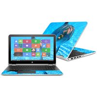 Mightyskins Skin Compatible with Hp Pavilion X360 15.6" (2016) - Dolphin | Protective, Durable, and Unique Vinyl Decal Wrap Cover | Easy to Apply, Remove, and Change Styles | Made in The USA