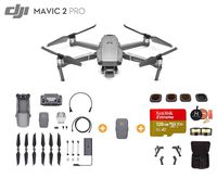 DJI Mavic 2 Pro Drone Quadcopter with Extra Battery, Ultimate Bundle, with 128GB SD Card, Filter Set (CPL ND8 ND16 ND32), Landing Gear, Landing Pad and Professional Case