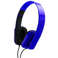 Sentry Folding Stereo Headphones - Blue