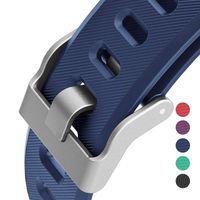 ZURURU ID115Plus HR Replacement Band for Letscom, Lintelek, Letsfit and Willful ID115Plus HR Fitness Tracker (Blue)