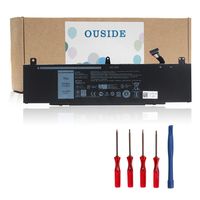 Ouside TDW5P Laotop Compatible with Dell Alienware 13 R3 13 ALW13C ALW13C-D1738/D2718/D2728/D2503S/D2506S Series Notebook Black [15.2V 76Wh].