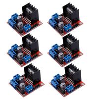 Qunqi 6Packs L298N Stepper Motor Drive Controller Board Module Dual H Bridge For Arduino
