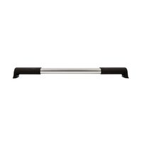 Camco Screen Door Cross Bar Handle - Allows For Easier Exit And Protection RV Screen Doors with Sturdy and Secure Grip - Wider Width (Black) (42188)