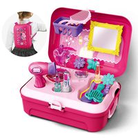 Gizmovine Girls Pretend Play Makeup Set for Children, Kids Make it Up for Little Girls Princess Toys for Toddlers Girl 2 3 4 5 6 Year Old
