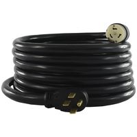Conntek 1450SS2-25 50 Amp Temp Power Generator Cord, 25-Feet, Black