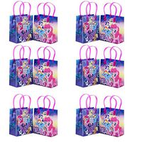 Little Pony Adventure and Friendship 12 Party Favor Reusable Goodie Small Gift Bags