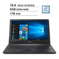 2020 Premium Flagship Dell Inspiron 15 3000 15.6 Inch HD Laptop (Intel Core i5-7200U up to 3.1GHz, 16GB DDR4 RAM, 1TB SSD, WiFi, Bluetooth, Windows 10)