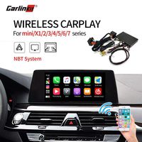 Carlinkit Wireless carplay Box Multimedia Upgrade kit for BMW X1/x3/x4/x5/x6/mini Stereo NBT System,Google and waze map,Bluetooth Connection