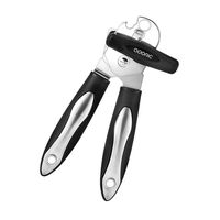 Can Opener, Adoric 3-in-1 Manual Can Opener, Stainless Steel Smooth Edge with Ultra Sharp Cutting, Ergonomic Designed Comfort Grips Perfect for Seniors with Arthritis