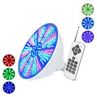 40W Color Changing LED Pool Light Bulb, 12V RGB LED Swimming Pool Light Bulb, Replacement for Pentair Hayward Light Fixture, Color Memory, Remote Control and Switch Control(AC/DC 12V)