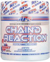 Chain'd Reaction BCAA Powder - Muscle Building Amino Acid Recovery Aid for More Strength & Size, Rocket Pop, 300 Gram