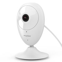 Home Security Camera, LaView ONE Dot 1080P HD WiFi Wireless IP Camera, Supports Alexa & IFTTT, Motion Detection, Night Vision, Two-Way Audio, Baby/Nanny/Pet Monitor, Cloud Service Available (White)
